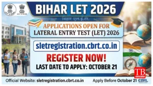 Bihar LET 2026 –