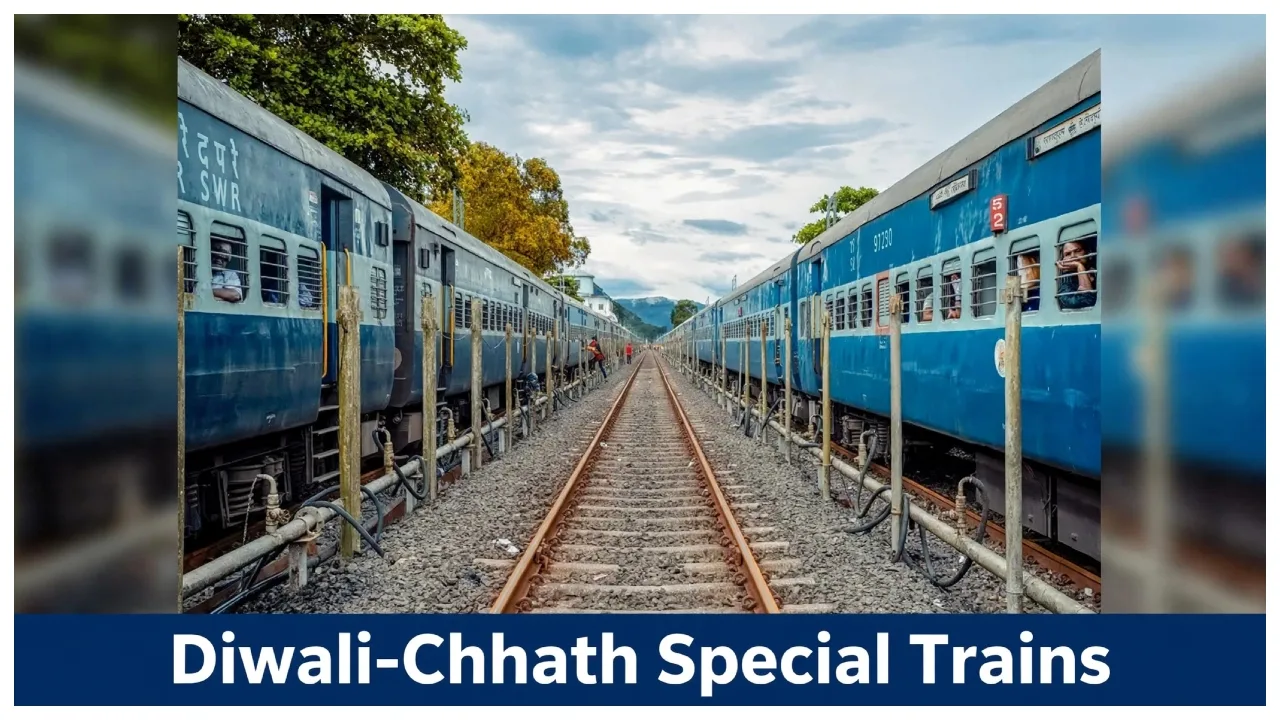 Diwali-Chhath Special Trains – Railways Run Trains to Durg, Hazrat Nizamuddin, Gorakhpur
