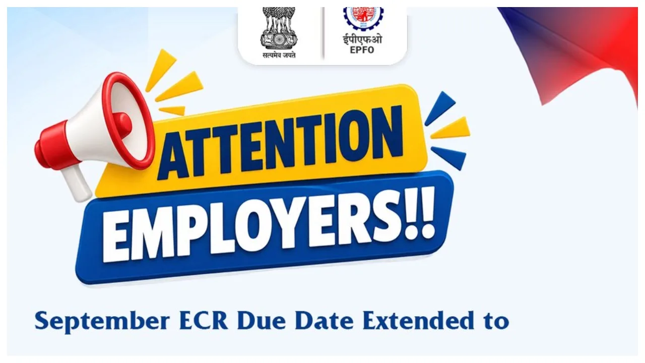EPFO Update – EPFO Extends September PF Deadline to This Date, Check Details