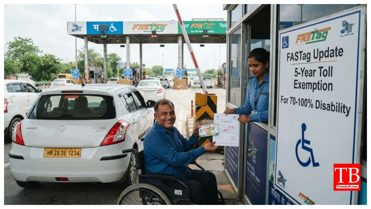 FASTag Update – Who Gets 3-Year, 5-Year Toll Exemption? Complete Details Inside