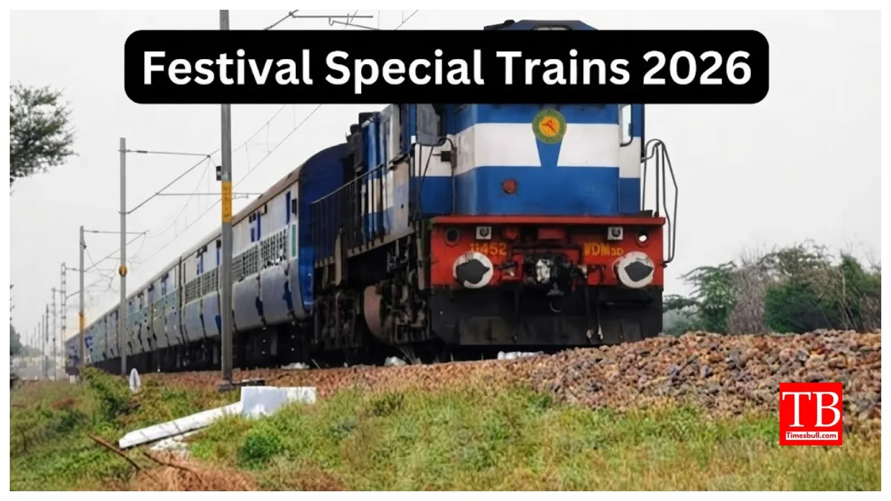 Festival Special Trains 2026 – See Here Full List of Delhi–Bihar, Delhi–UP Special Trains