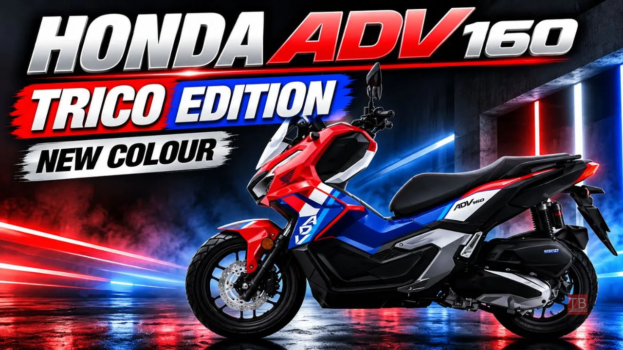 Honda ADV 160 Trico Edition Unveiled – Will This Red, White & Blue Colour Come to India?