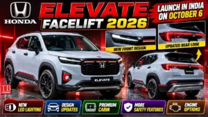Honda Elevate Facelift Design