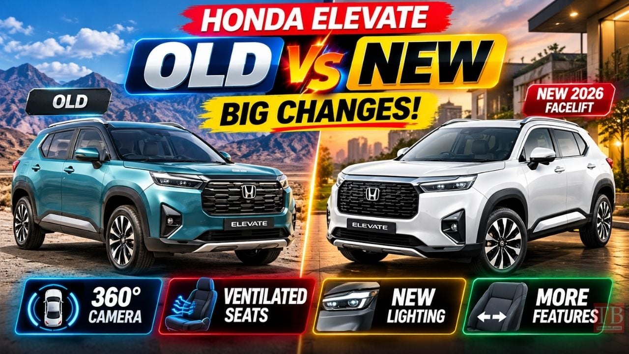 Honda Elevate New vs Old — What Changed in Price, Features and Design?