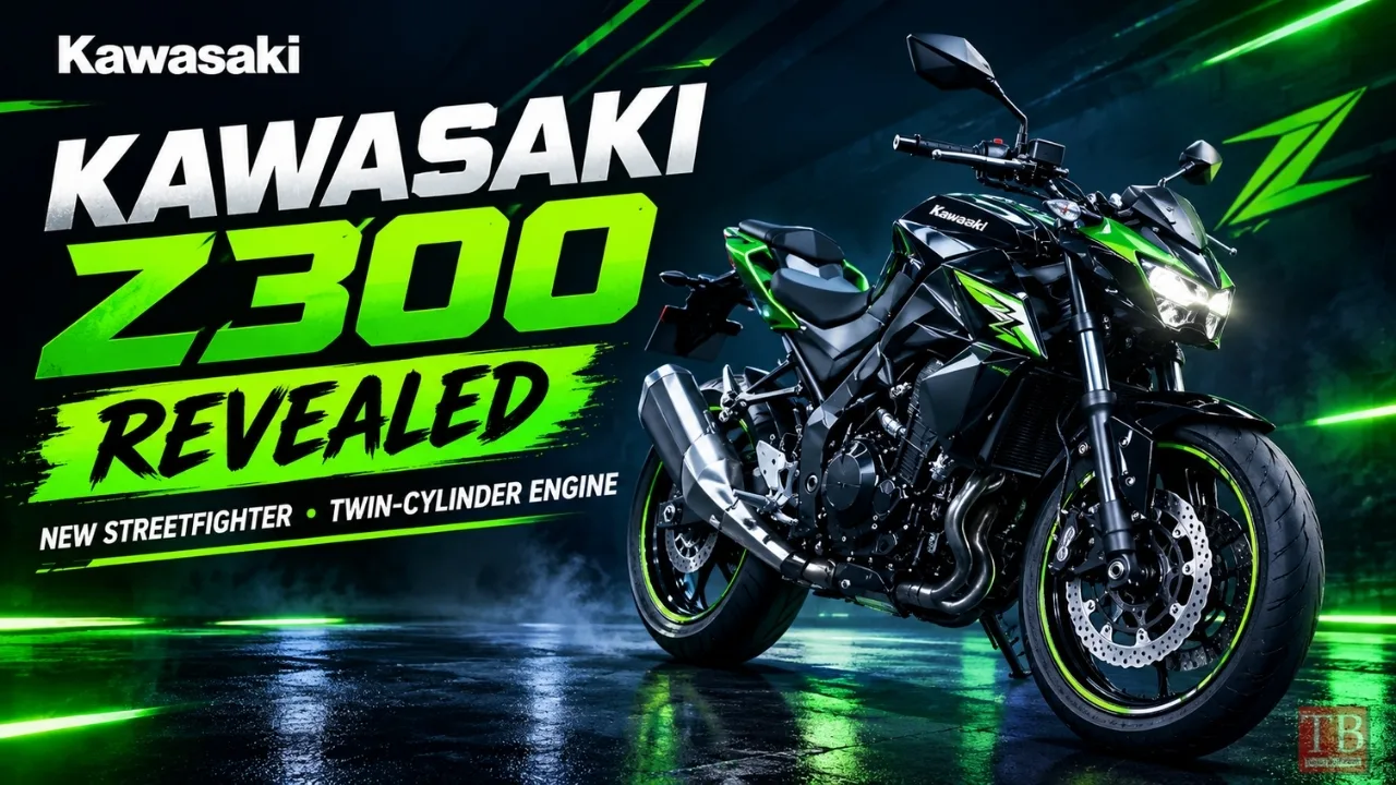 Kawasaki Z300 Debuts in India Ahead of October 20 Launch — Check Details