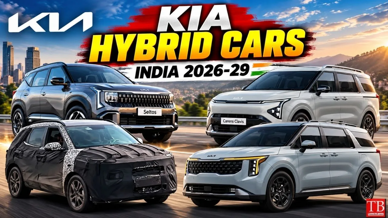 Kia’s Upcoming Hybrid Cars in India – 4 Hybrid Cars to be Launched, from Sonet to Carnival