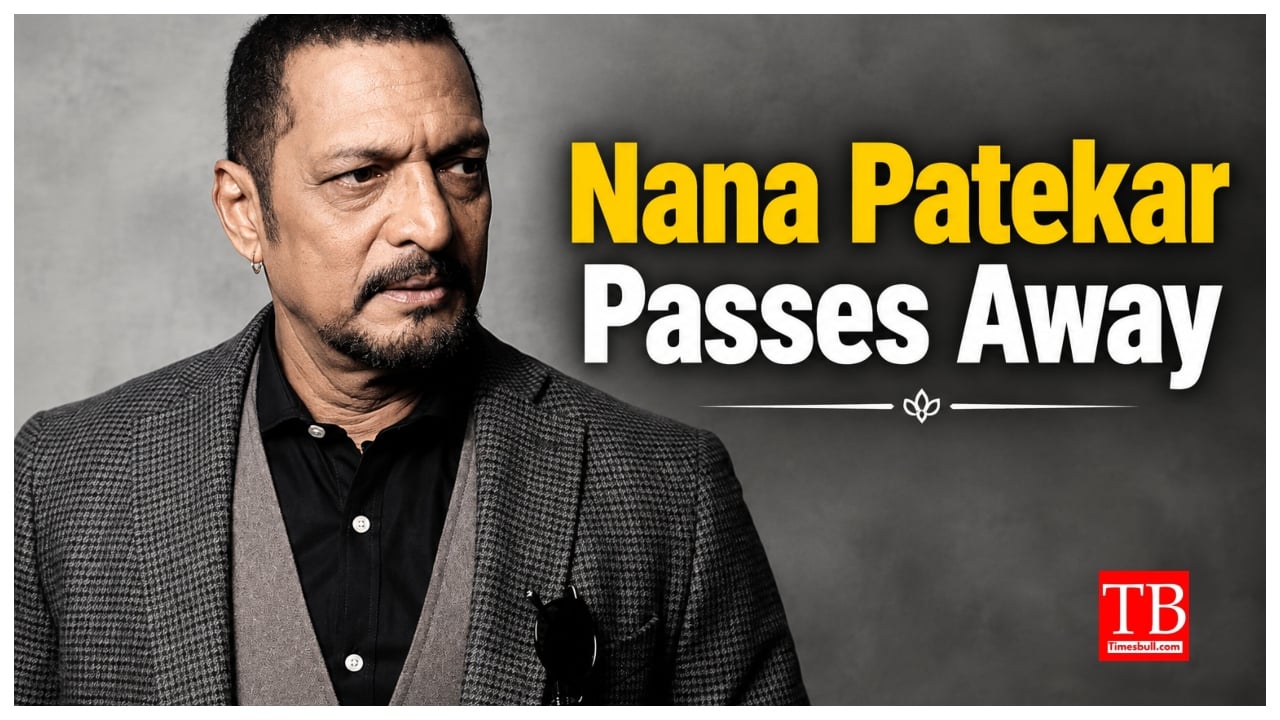 Veteran Actor Nana Patekar Passes Away at 75 After Cardiac Arrest in Goa