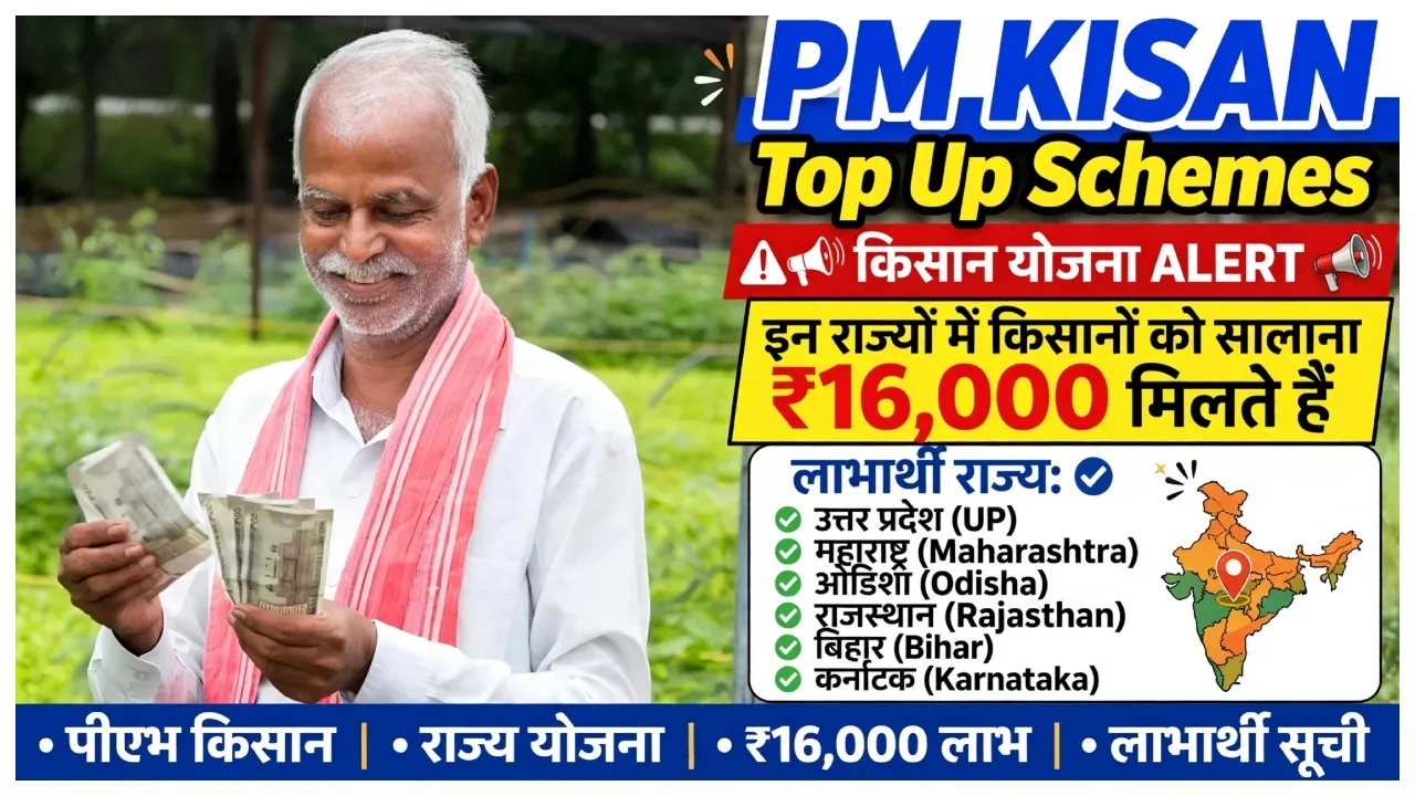 Farmers Scheme – Not Just ₹6,000! Farmers Get Up to ₹16,000 Annually in These States