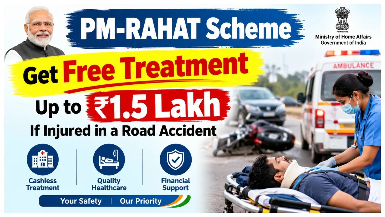 PM-RAHAT Scheme – Get Free Treatment Up to ₹1.5 Lakh, Know How to Avail