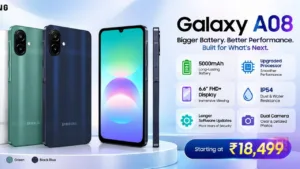 Samsung Galaxy A08 Debuts