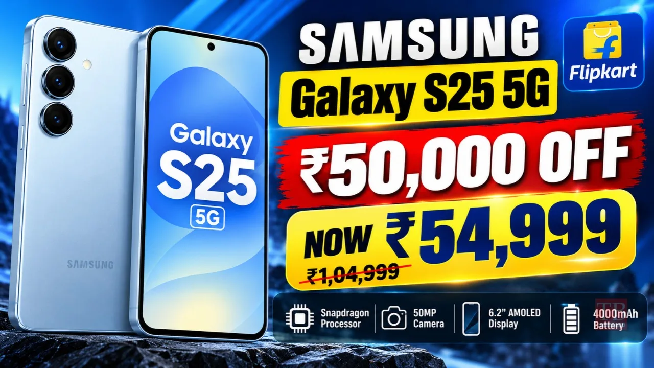 Samsung Galaxy S25 5G Gets Rs 50,000 off – Check Bank and Exchange offers