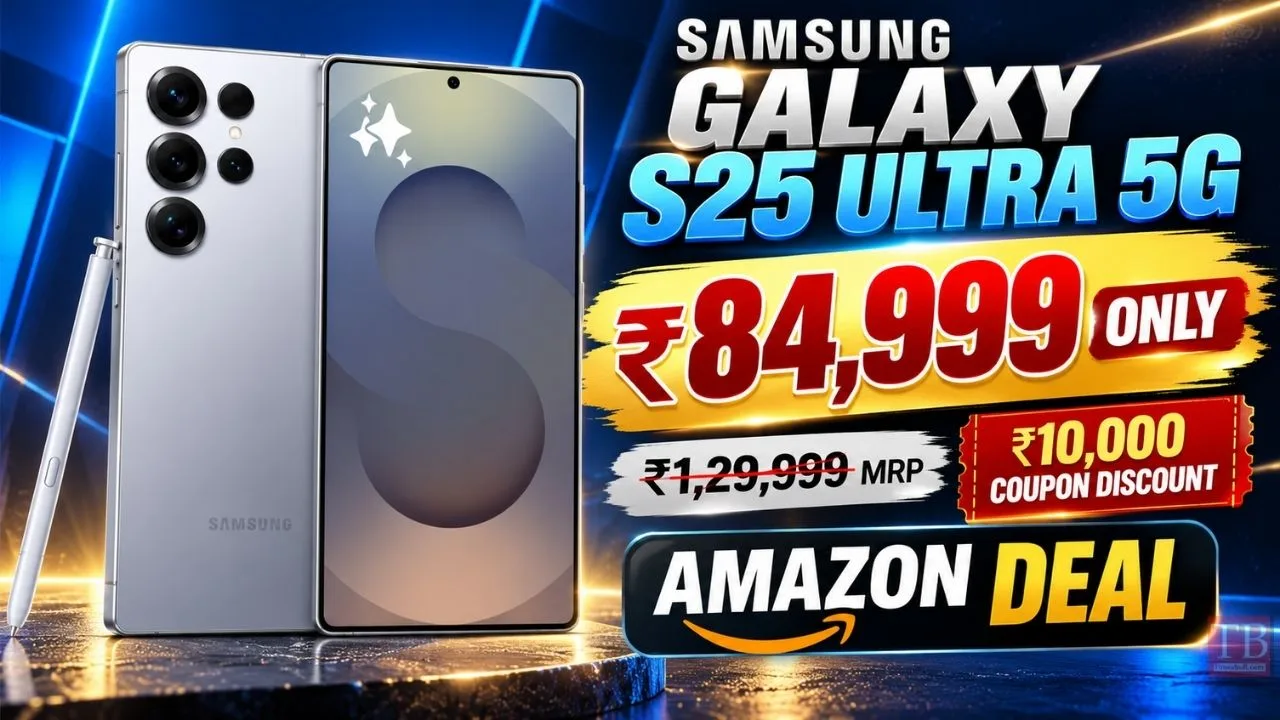 Samsung Galaxy S25 Ultra 5G Price Drop – Get ₹45,000 Discount, Hurry Up