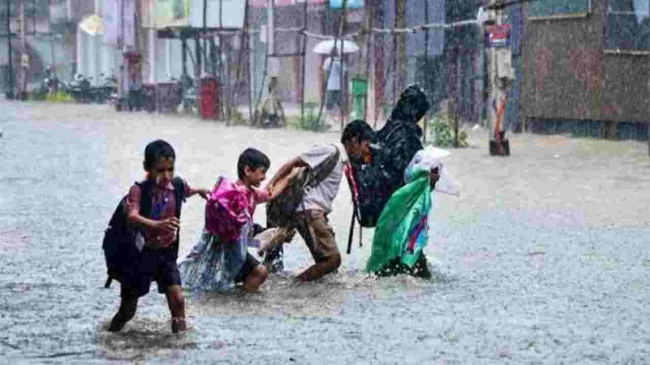 School Closed: IMD Issues Orange Alert; Schools to Remain Closed for Two Days