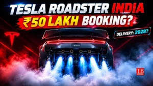 Tesla Roadster Bookings Open