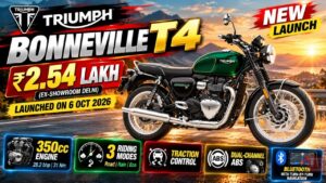 Triumph Bonneville T4 Launched