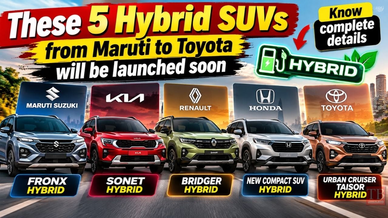5 Upcoming Hybrid SUVs in India – Check Full Details