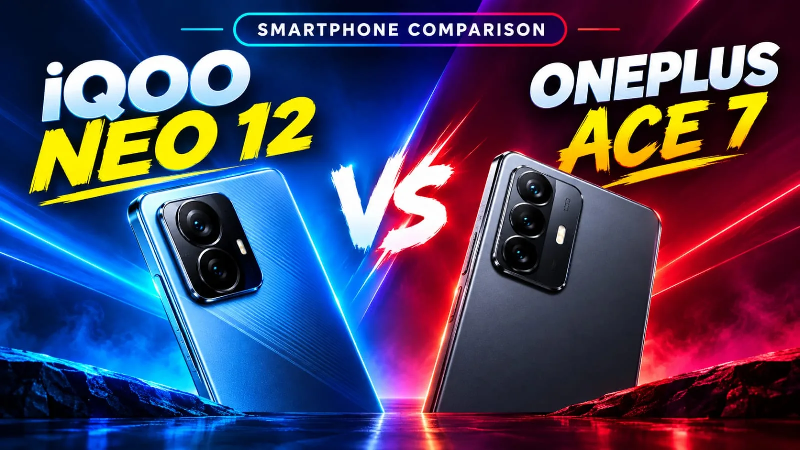 iQOO Neo 12 vs OnePlus Ace 7 – Which Flagship-Killer Wins on Battery and Camera