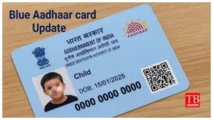 Blue Aadhaar Update –