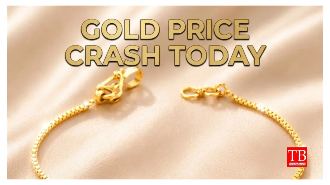 Gold Price Crash – 24K Gold Falls ₹1,039 within 24 Hours Ahead of Karwa Chauth