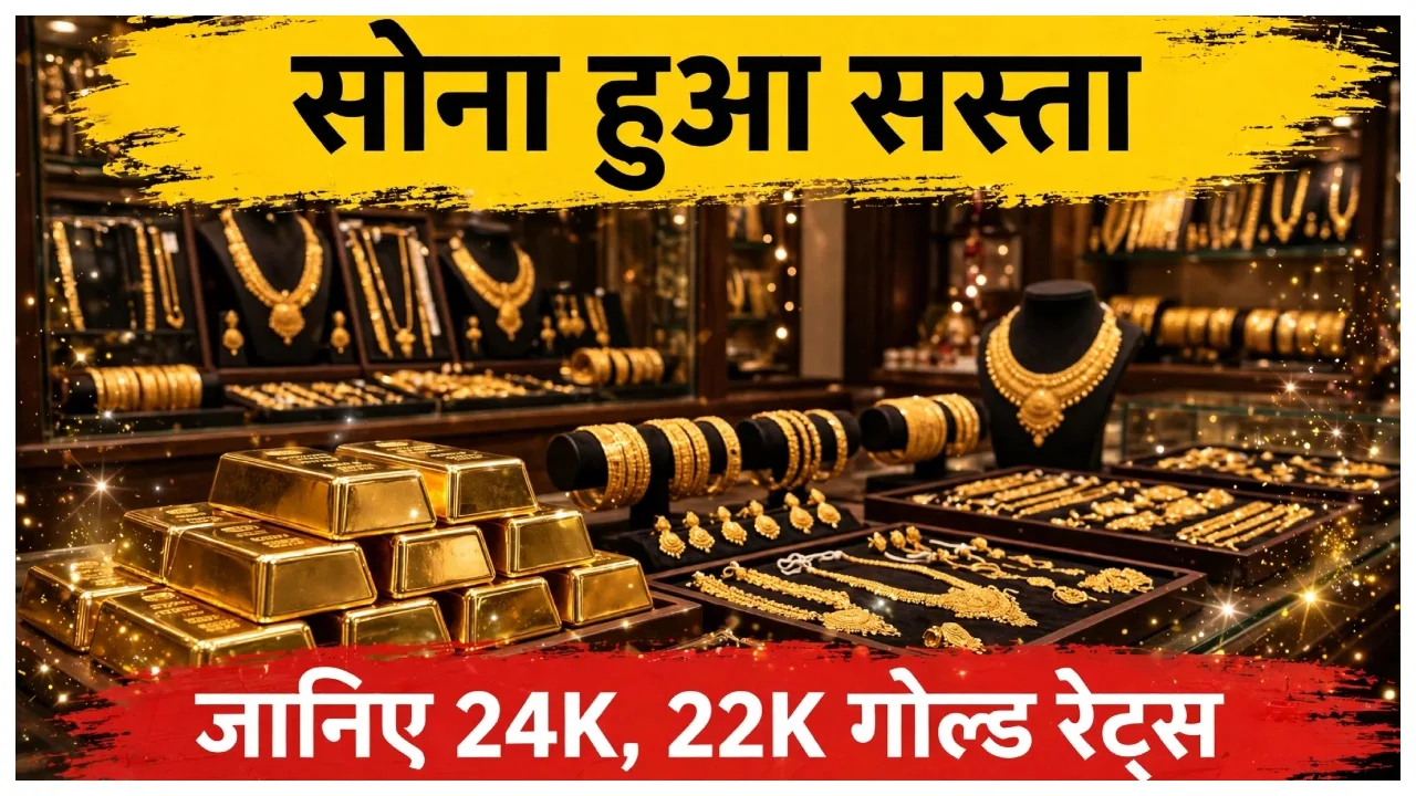 Gold Price Crash – See Here 24K, 22K and 18K Gold Latest Rates City – Wise