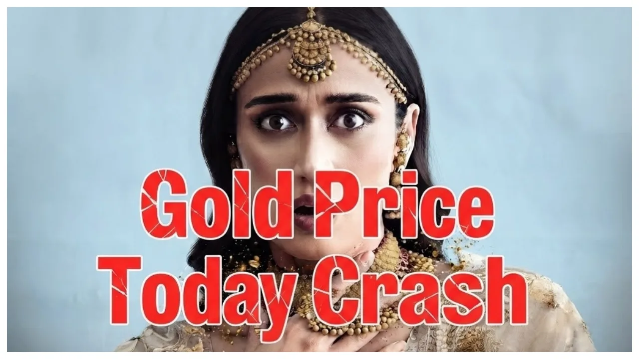 Gold Price Crash – Silver Down ₹1,596, Check City-Wise 24K, 22K, 18K Rates Today
