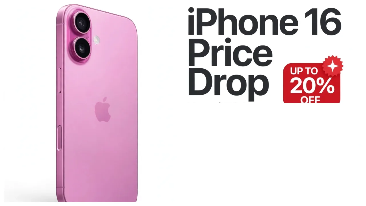 iPhone 16 Price Drop – ₹16,901 Off on Amazon, Check the Deal