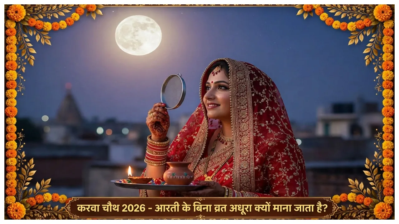 Karwa Chauth 2026 – Why Is the Karwa Chauth Ritual Incomplete Without the Aarti?