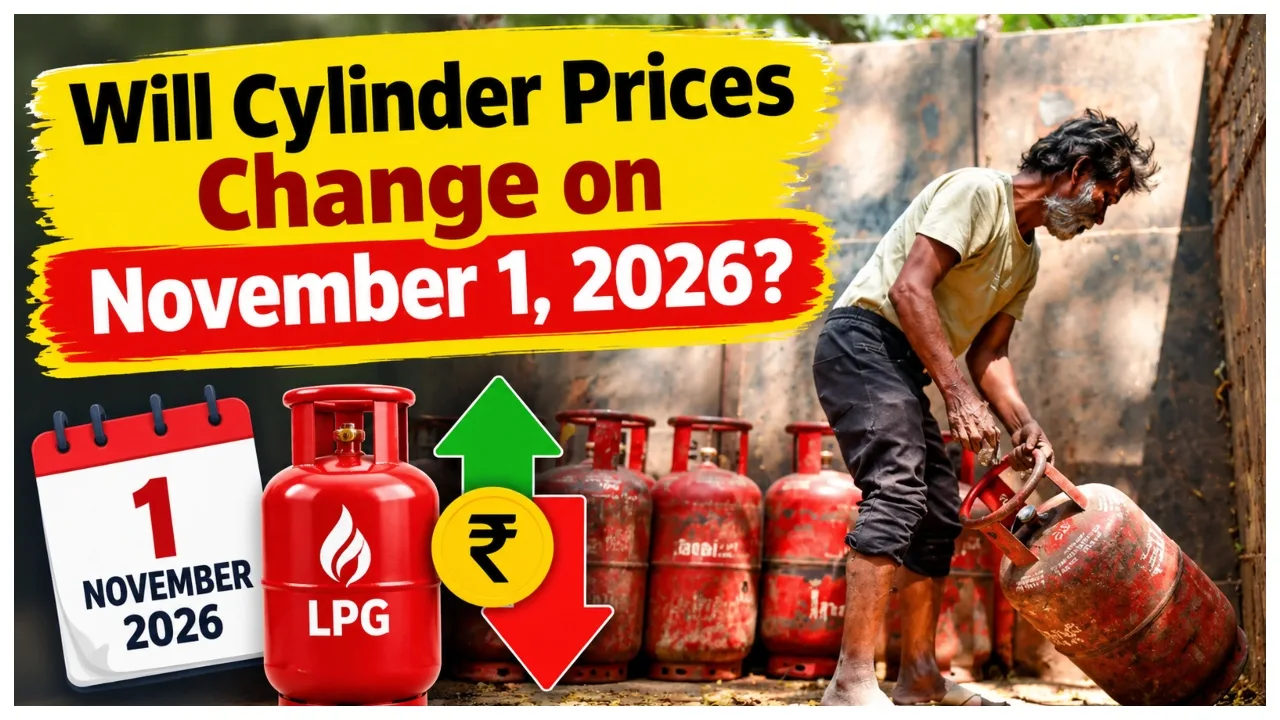 LPG Price Update – Will Cylinder Prices Change on November 1? Check Details