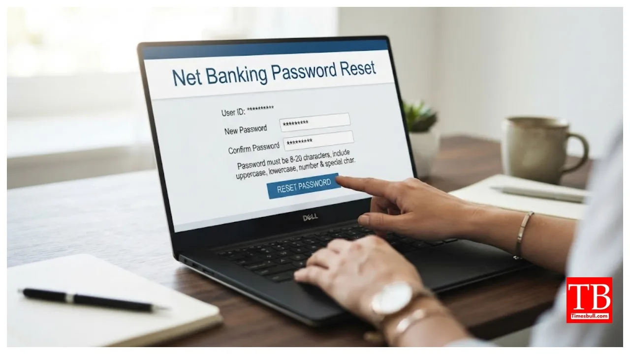 Net Banking Update- How to Reset Net Banking Password at Home