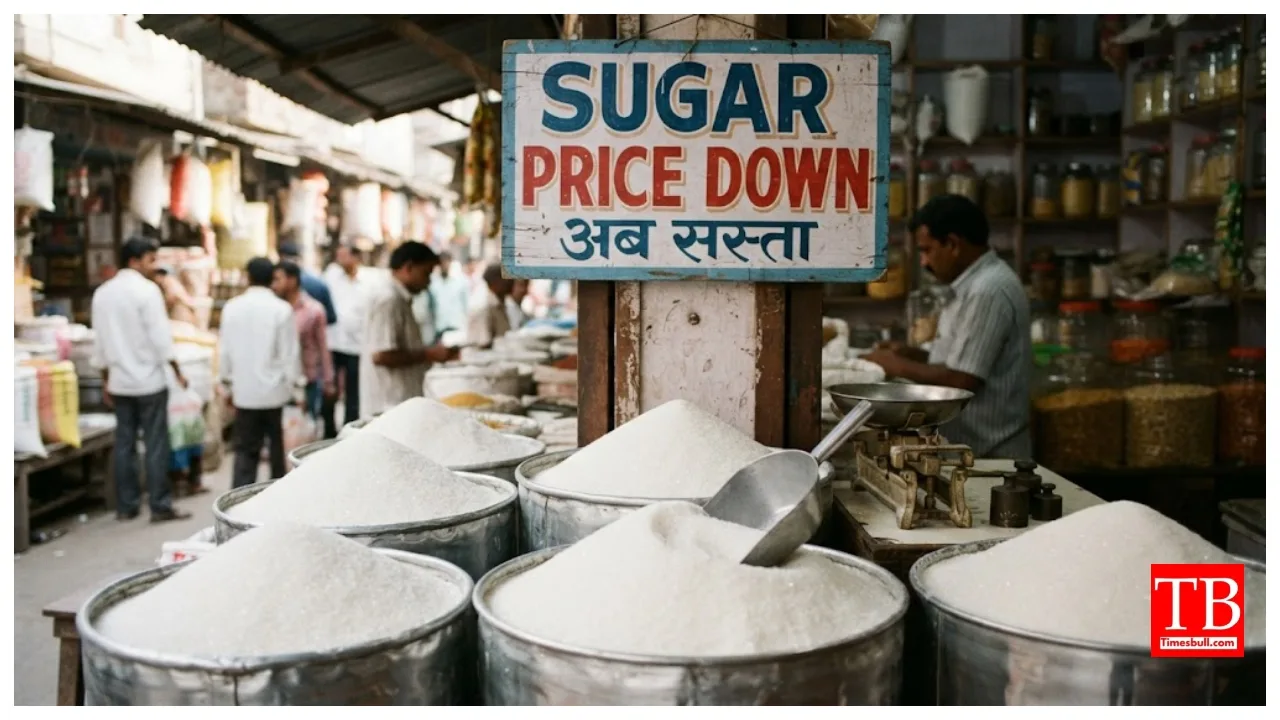 Sugar Price Update – Sugar Stock Limit Cut to 1,000 Quintals From October 15