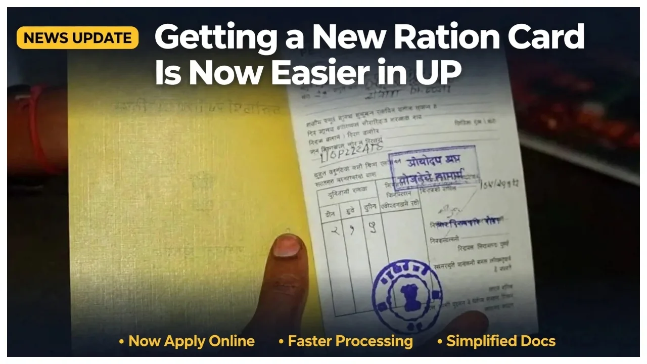 UP Ration Card – How to Apply for a New Ration Card in Uttar Pradesh Online