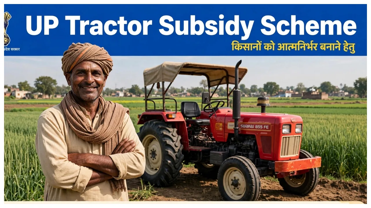 UP Tractor Subsidy Scheme – How to Get Up to 50% Subsidy on Tractors?
