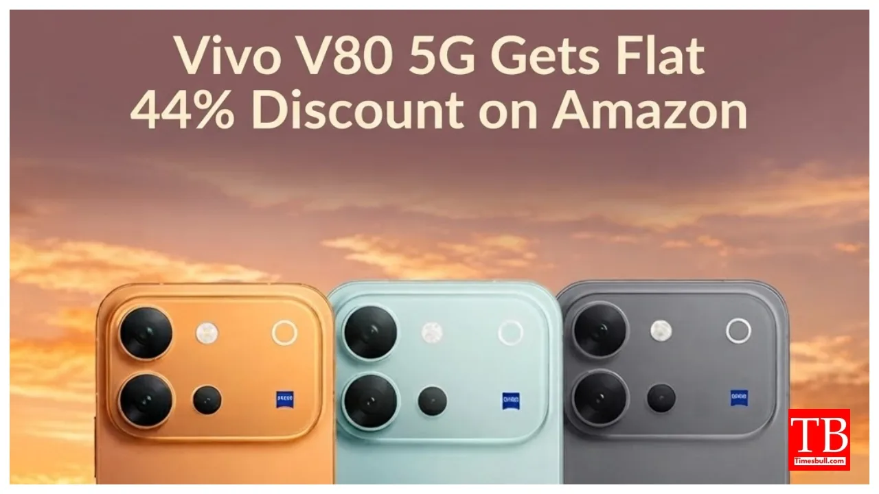 Vivo V80 5G Available at 44% Off on Amazon Sale, Check Specifications