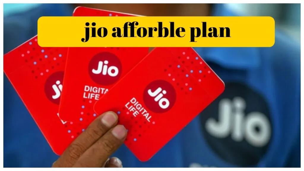 Jio Afforble Plan