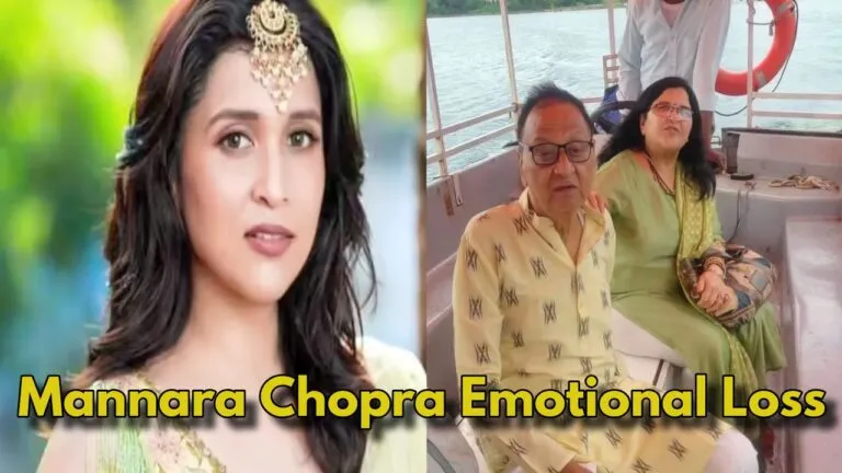 Heartbreaking News: Mannara Chopra Loses Her Father After Sudden Illness