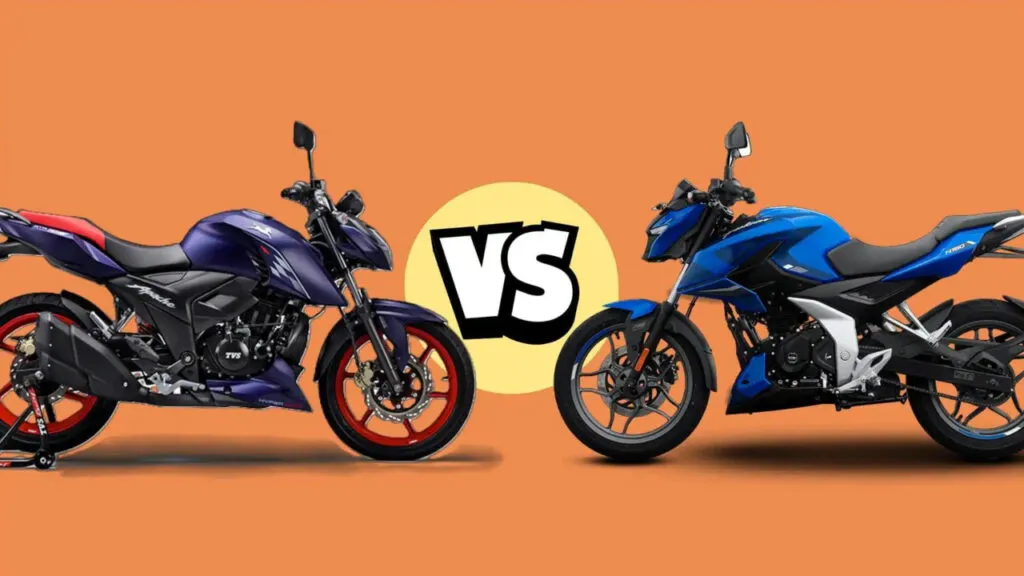 Bajaj Pulsar N160 vs TVS Apache RTR 160 4V