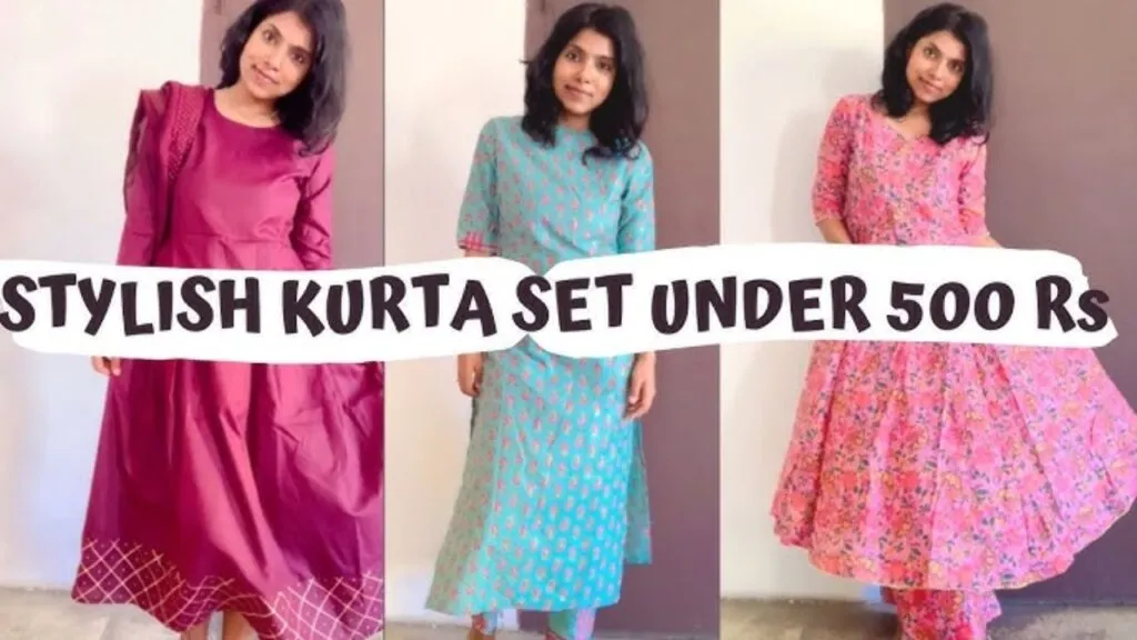 Top 10 Kurta Sets Under Rs 500 for Summer