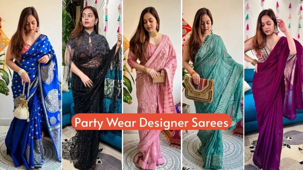 Top 10 Party Wear Sarees Under Rs 1000