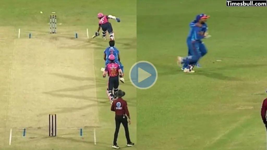 Wicketkeepers Stunning Throw