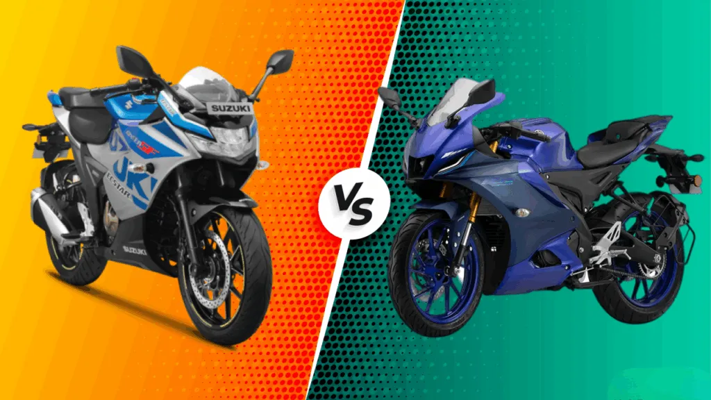 Yamaha R15 V4 vs Suzuki Gixxer SF 250
