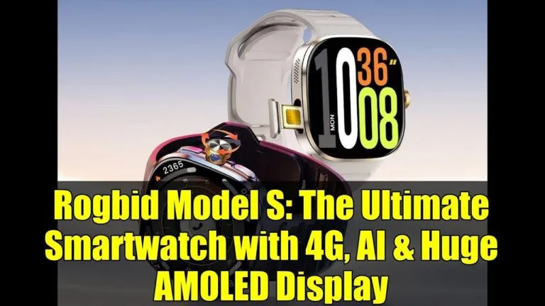 Rogbid Model S 4G Smartwatch Review: Ambitious, Flawed, and Surprisingly Capable