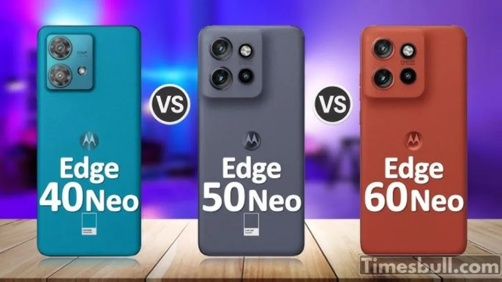 Moto Edge 60 Neo vs Moto Edge 50 Neo vs Moto Edge 40 Neo