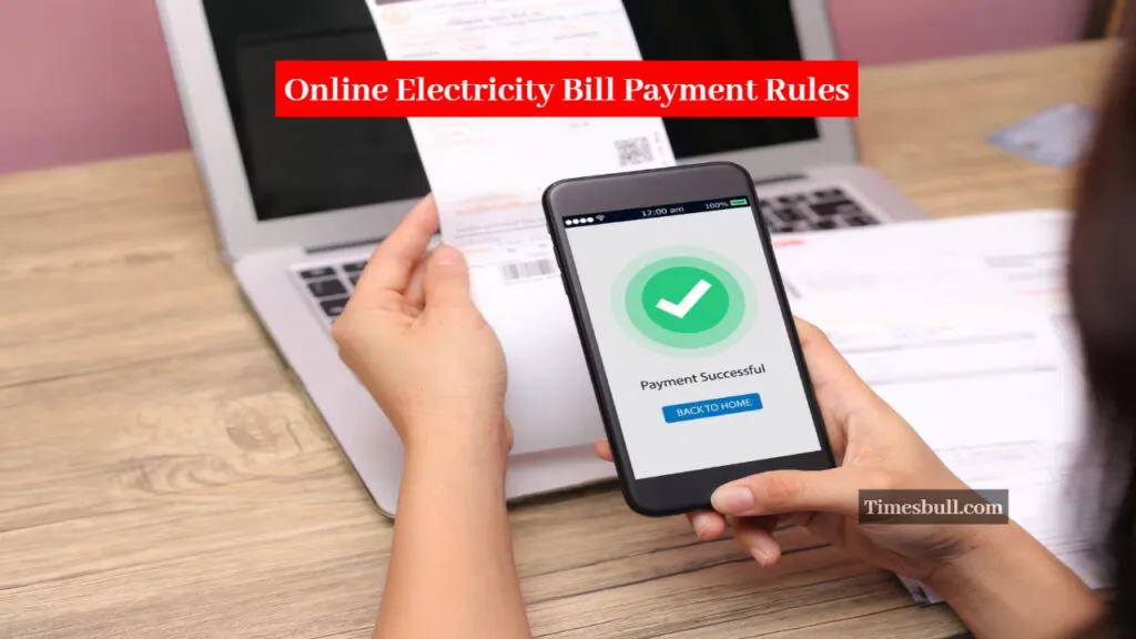 Online Electricity Bill Payment Rules