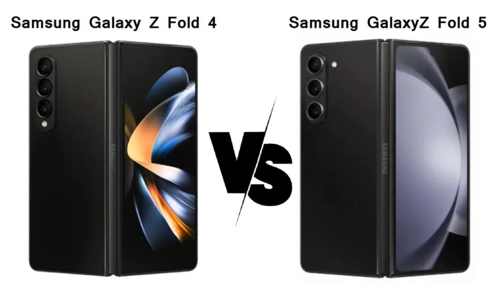 Samsung Galaxy Z Fold 5 vs Z Fold 4