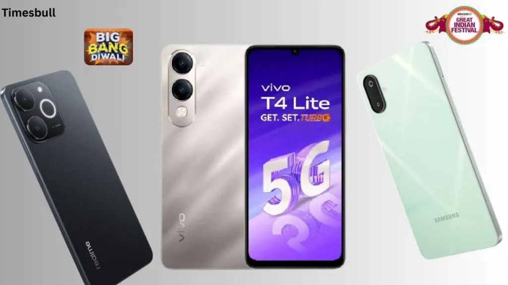 Best 5G Smartphones of Top Brands Under ₹10000 in Flipkart Amazon Diwali Sale