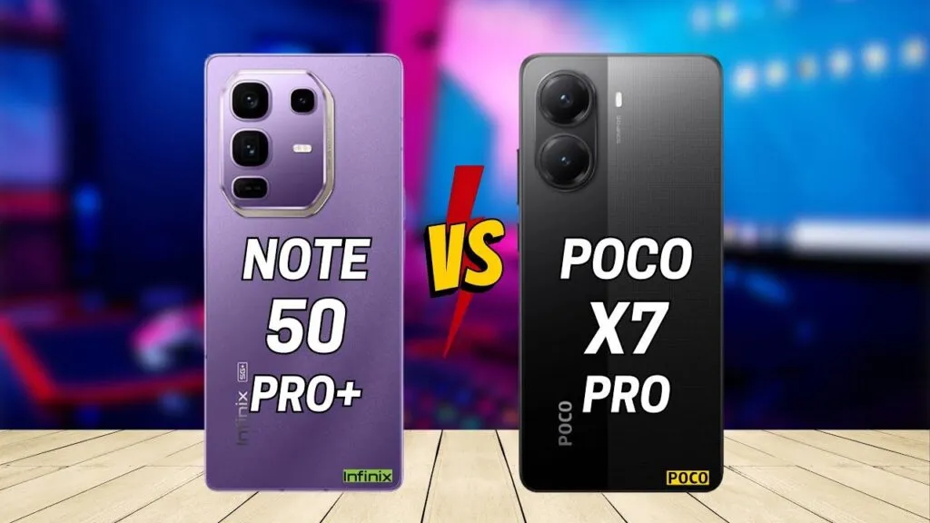 Infinix Note 50 Pro Plus 5G Vs Poco X7 Pro 5G