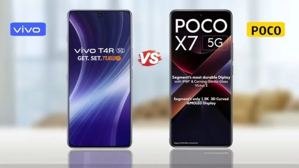 Poco X7 5G Vs Vivo T4x 5G