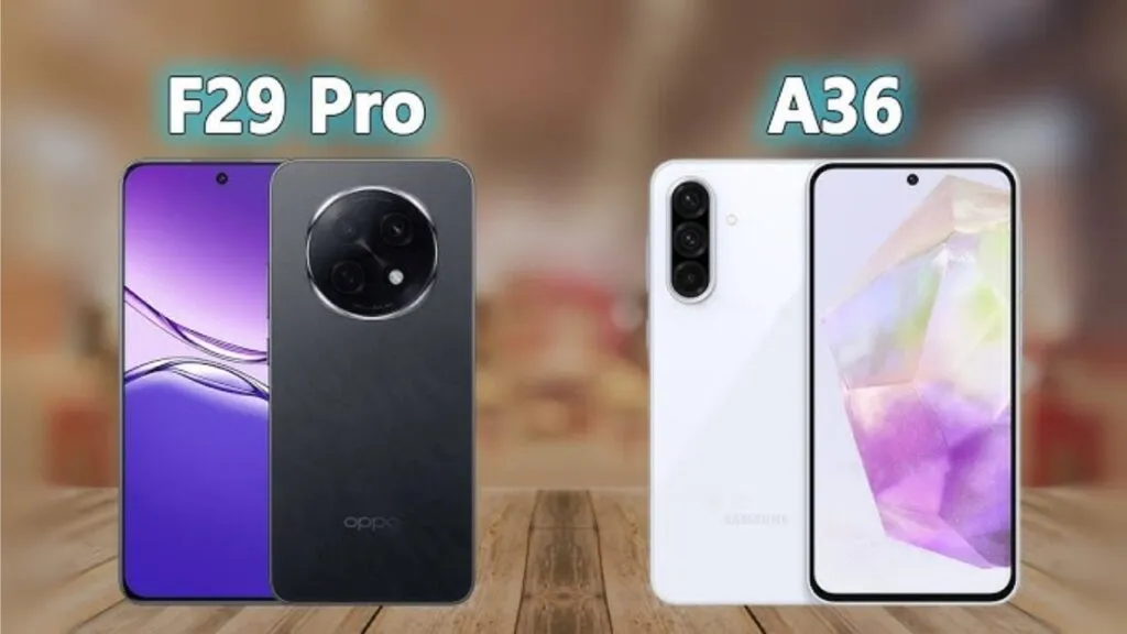 Samsung Galaxy A36 5G Vs Oppo F29 Pro 5G