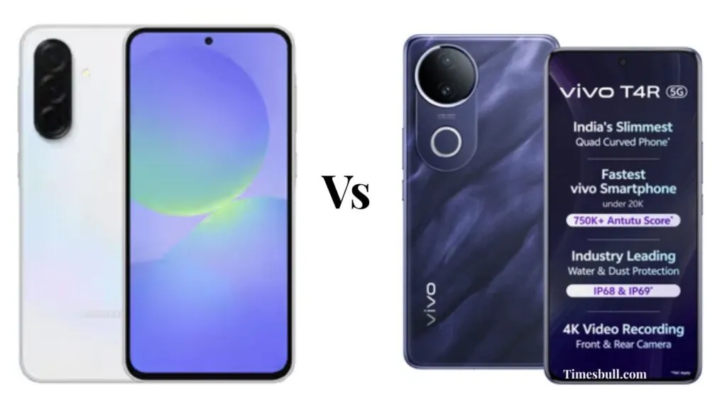 Samsung Galaxy A36 5G Vs Vivo T4R 5G