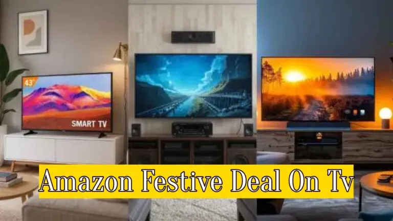 Amazon Festive Deal End Today : Buy Top Branded 32-inch To 55-inch Smart TVs Upto 60% Discount
